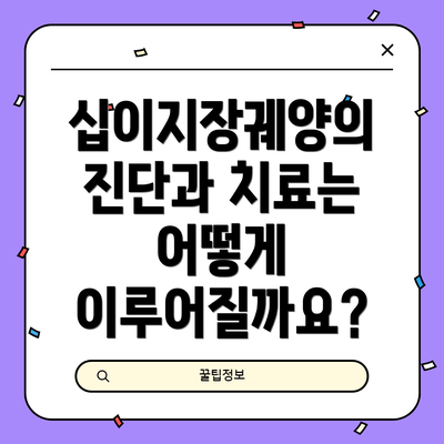 십이지장궤양의 진단과 치료는 어떻게 이루어질까요?